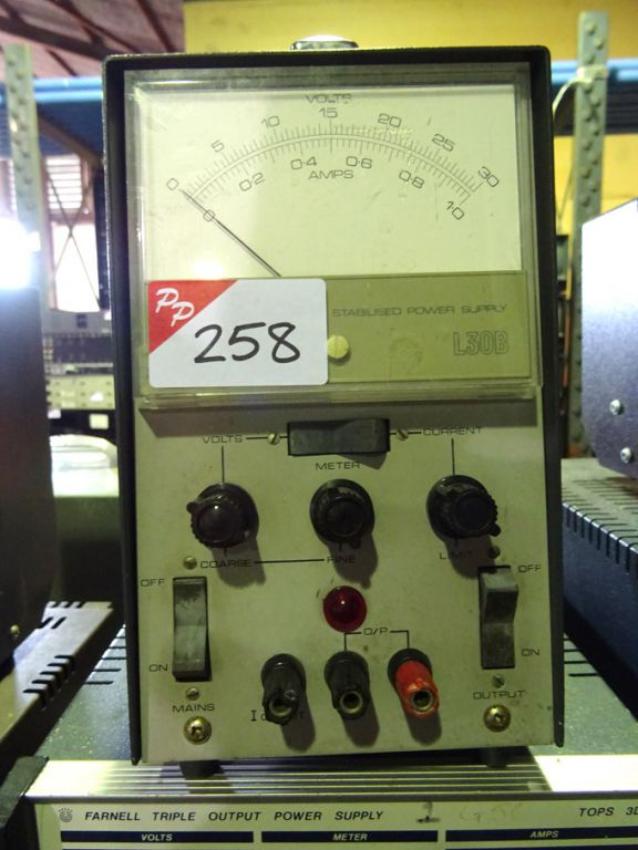Farnell L30B power supply, 30v - Lot Located at: A...