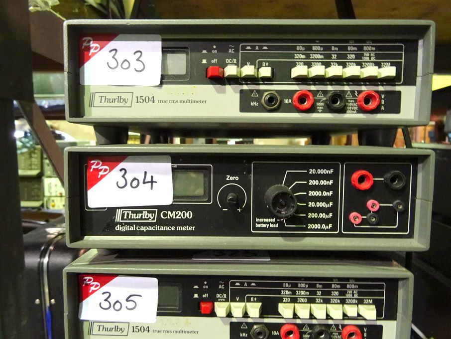 Thurlby CM200 digital capacitance meter - Lot Loca...