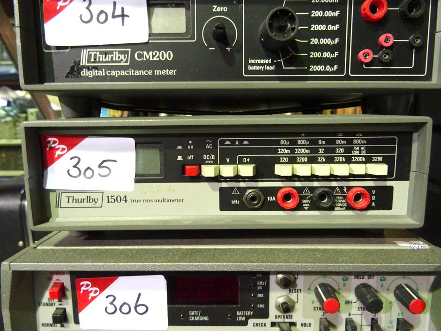 Thurlby 1504 true RMS multimeter - Lot Located at:...