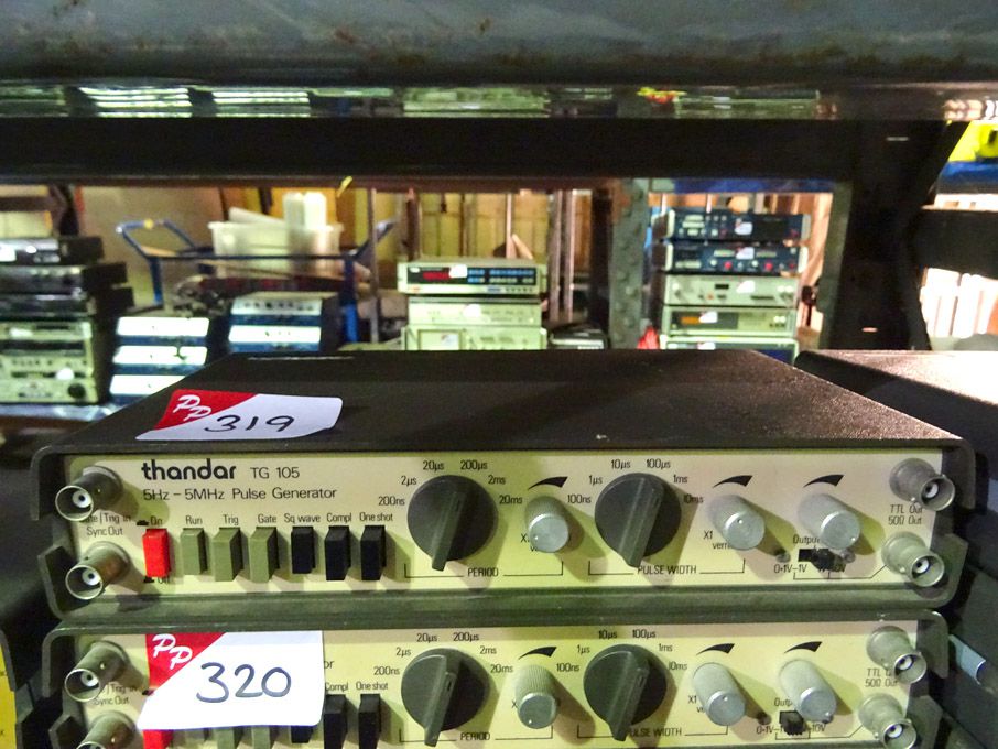 Thandar TG105 pulse generator, 5Hz - 5MHz - Lot Lo...