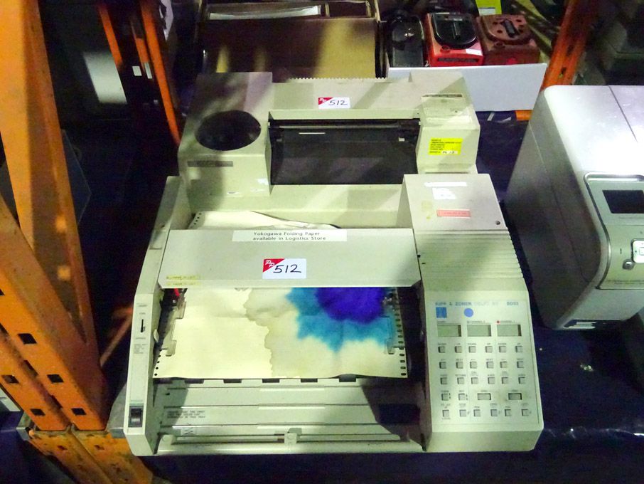 Kipp & Zonen BD93 Delft chart printer, HP Colour P...