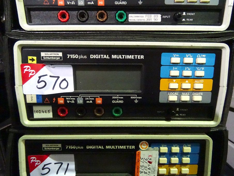 Solartron 7150+ digital multimeter - Lot Located a...