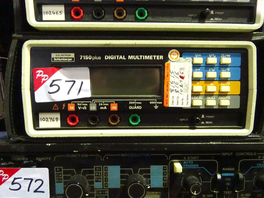 Solartron 7150+ digital multimeter - Lot Located a...