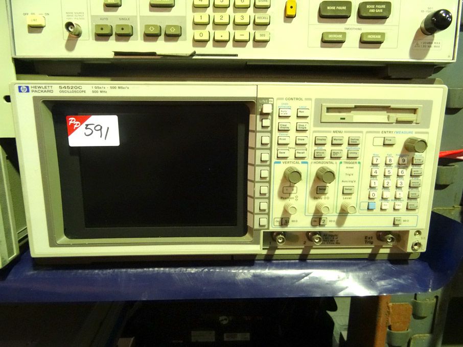HP 54520C 2 channel digitizing oscilloscope, 500MH...