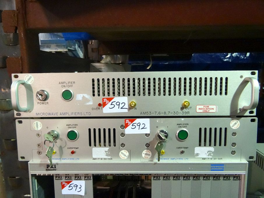 Microwave amplifiers inc: AM53-7.6-8.7-30-39R, AMI...