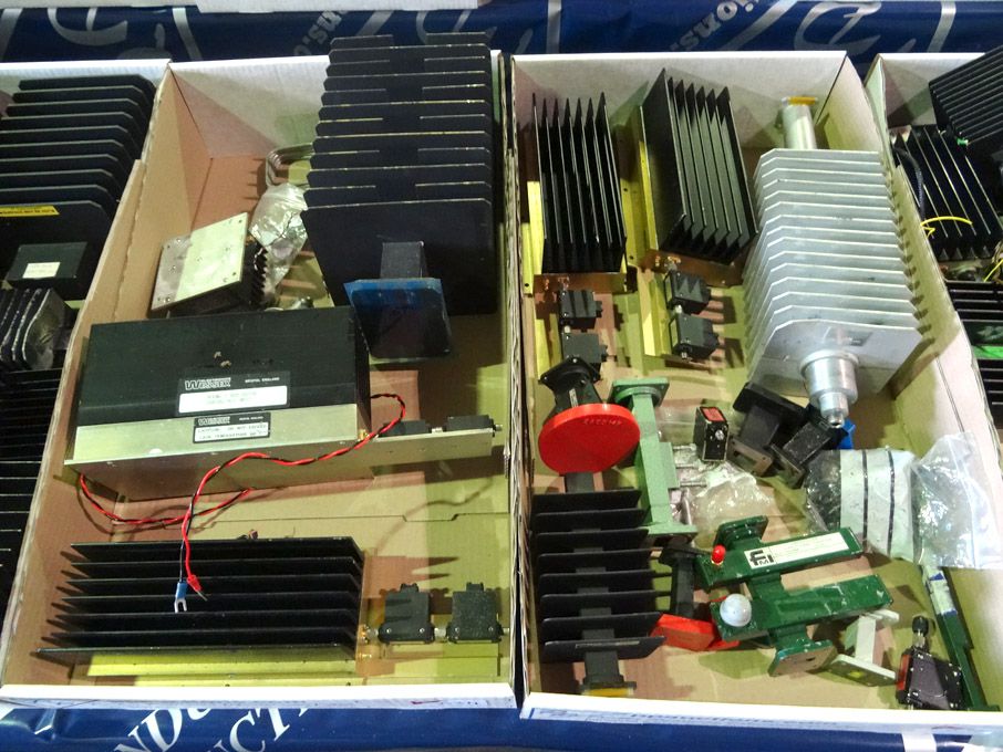 Qty various microwave components inc: FMI 1720, 14...