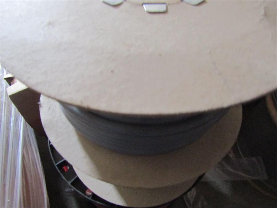 50m 4 core screened grey industrial cable, PVC she...