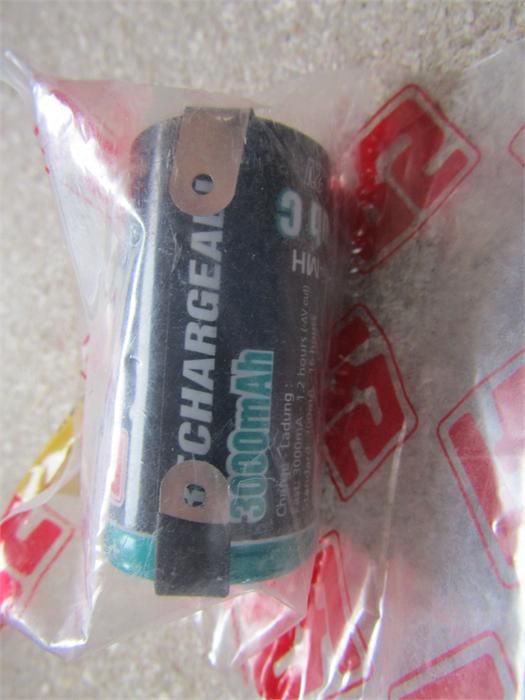 40x 1.2v NiMH tagged terminal CS NiMH rechargeable...