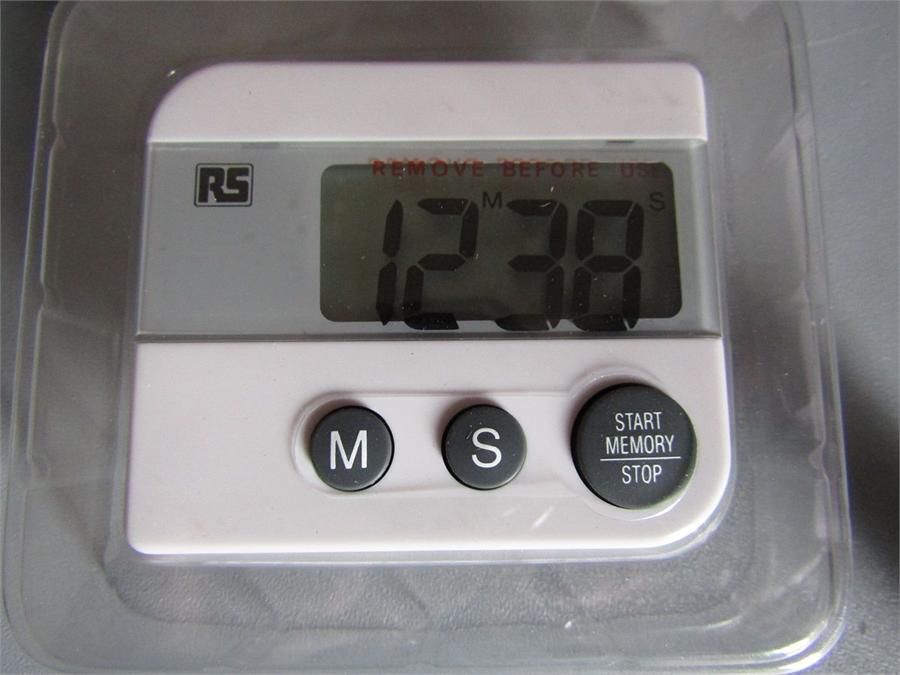 100x digital desktop timer, 99 minute countdown wi...