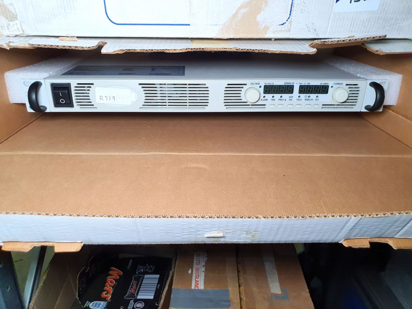 Lambda Genesys Gen 50-30 power supply, 0-50v, 0-30...