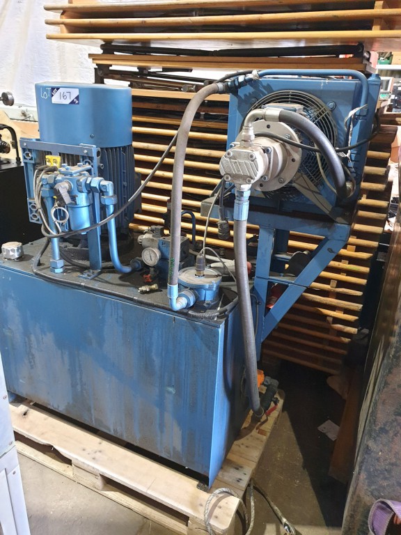 Techtop 22kW hydraulic power pack, 1000x600mm tank...