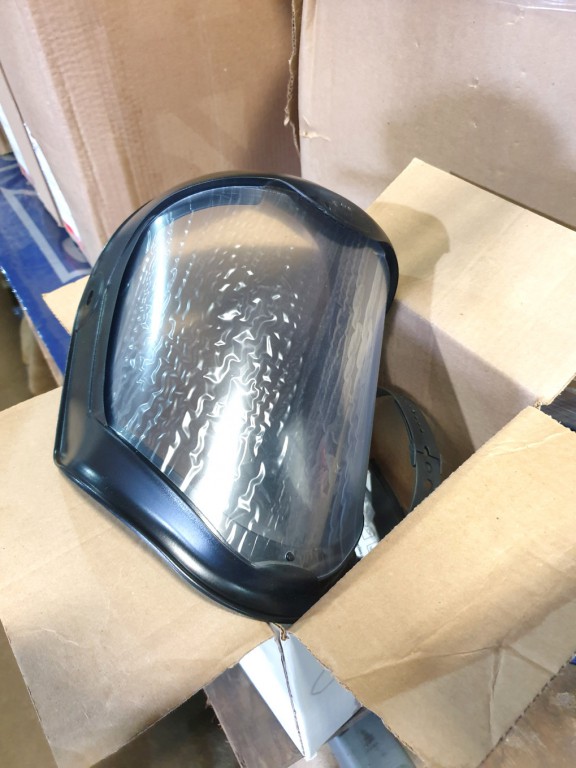 4x Honeywell clear acetate uncoated protective fac...