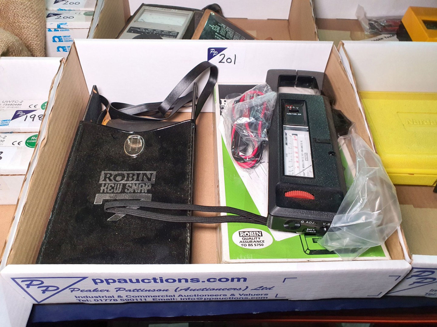 Robin 2701 Kew snap clamp meter DC / ohm (boxed &...