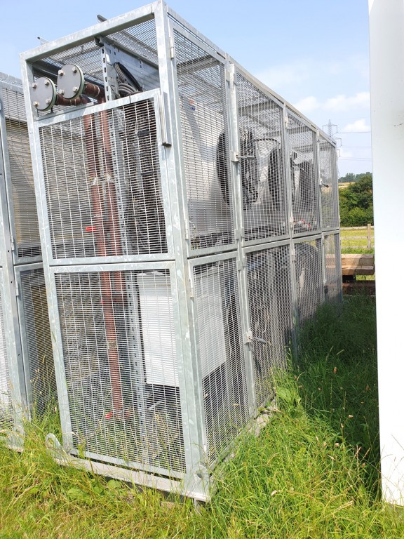 Twin Gunter GFVCFD063 triple fan heat exchangers i...
