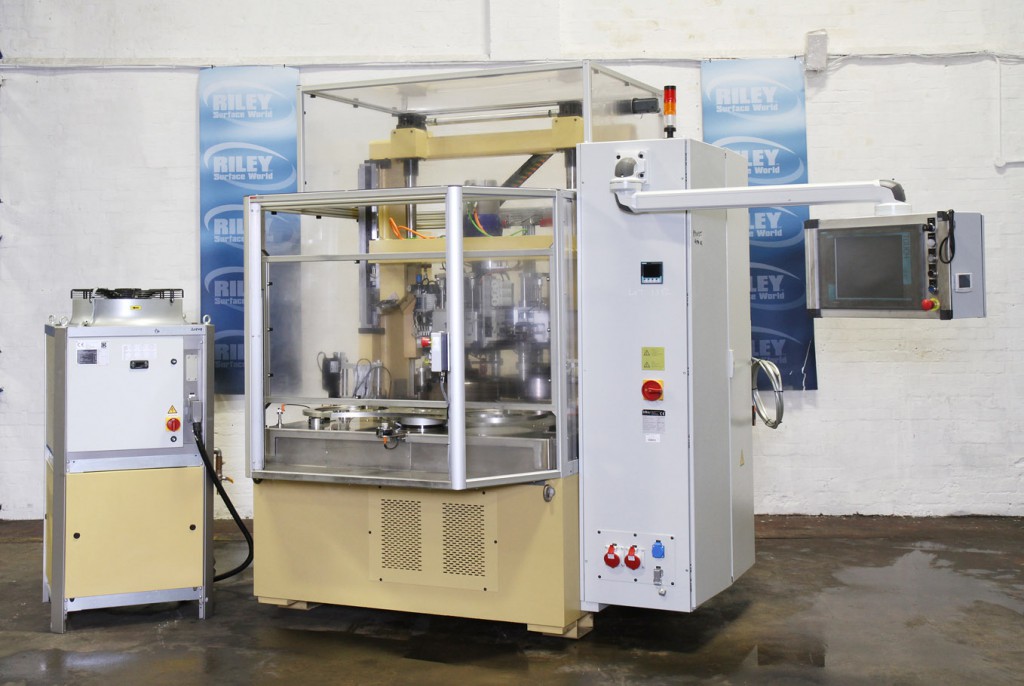 Stahli FLM-755-3R isotropic polishing machine, 400...