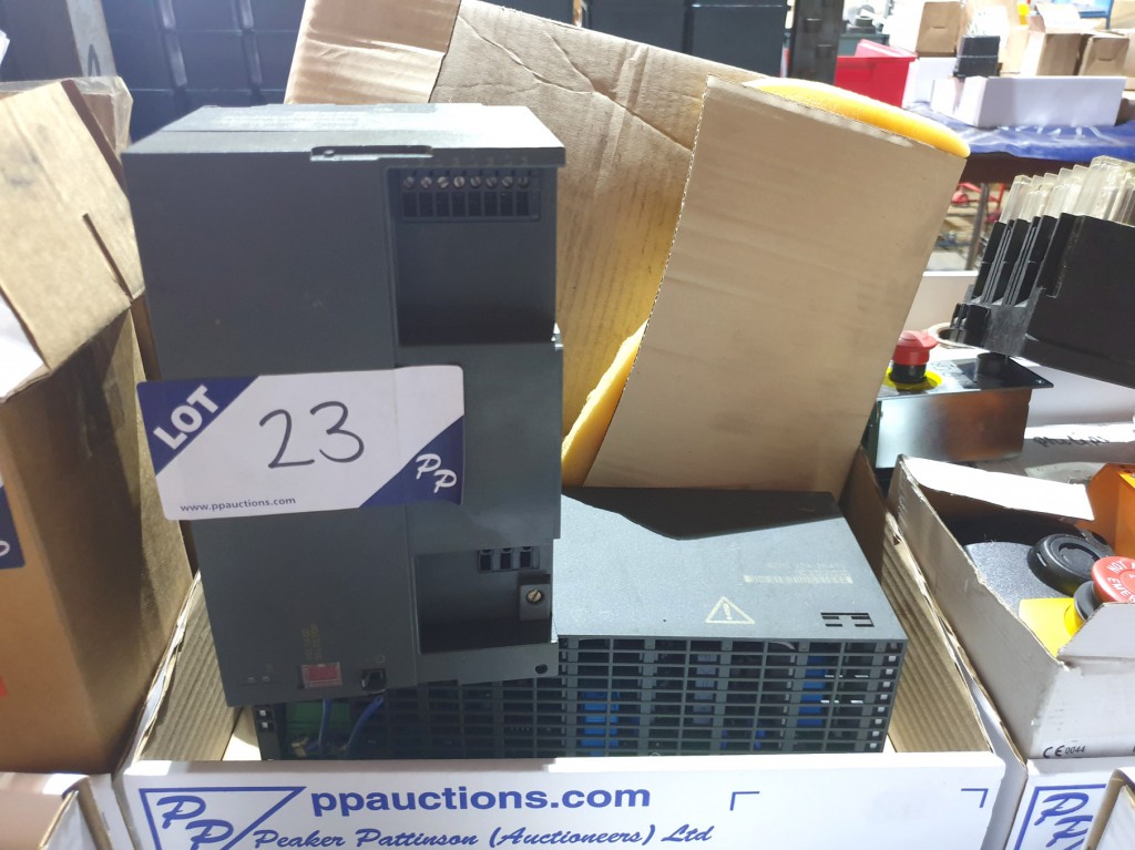 Qty various Siemens Si Top power 10, Mitsubishi FF...