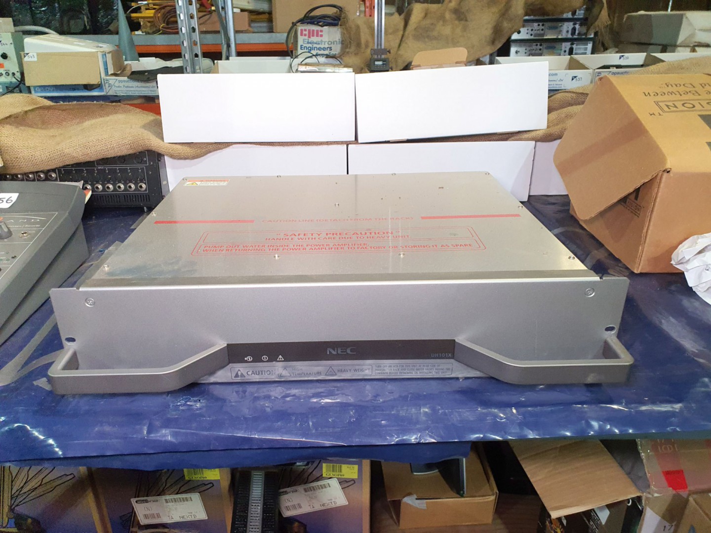 NEC UH101X power amplifier (boxed & unused) (2017)