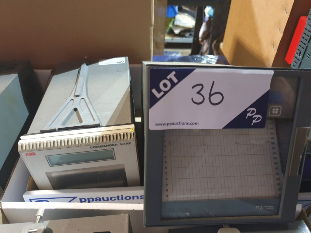 ABB MR100 commander chart recorder, ABB PX100 char...
