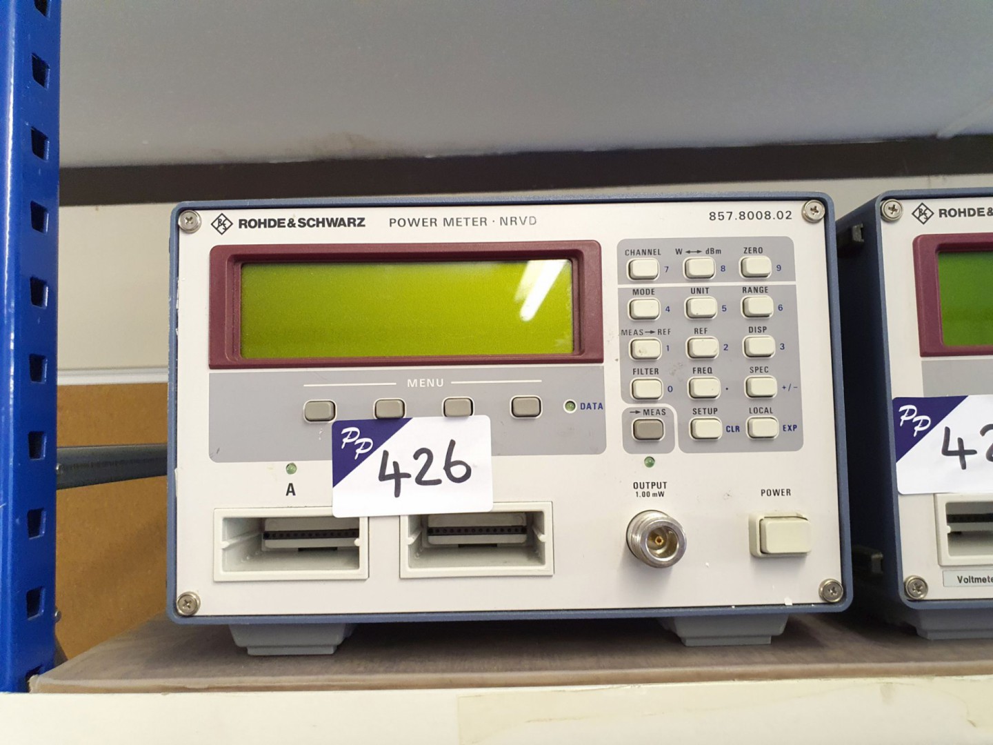 Rohde & Schwarz NRVD power meter (R784)