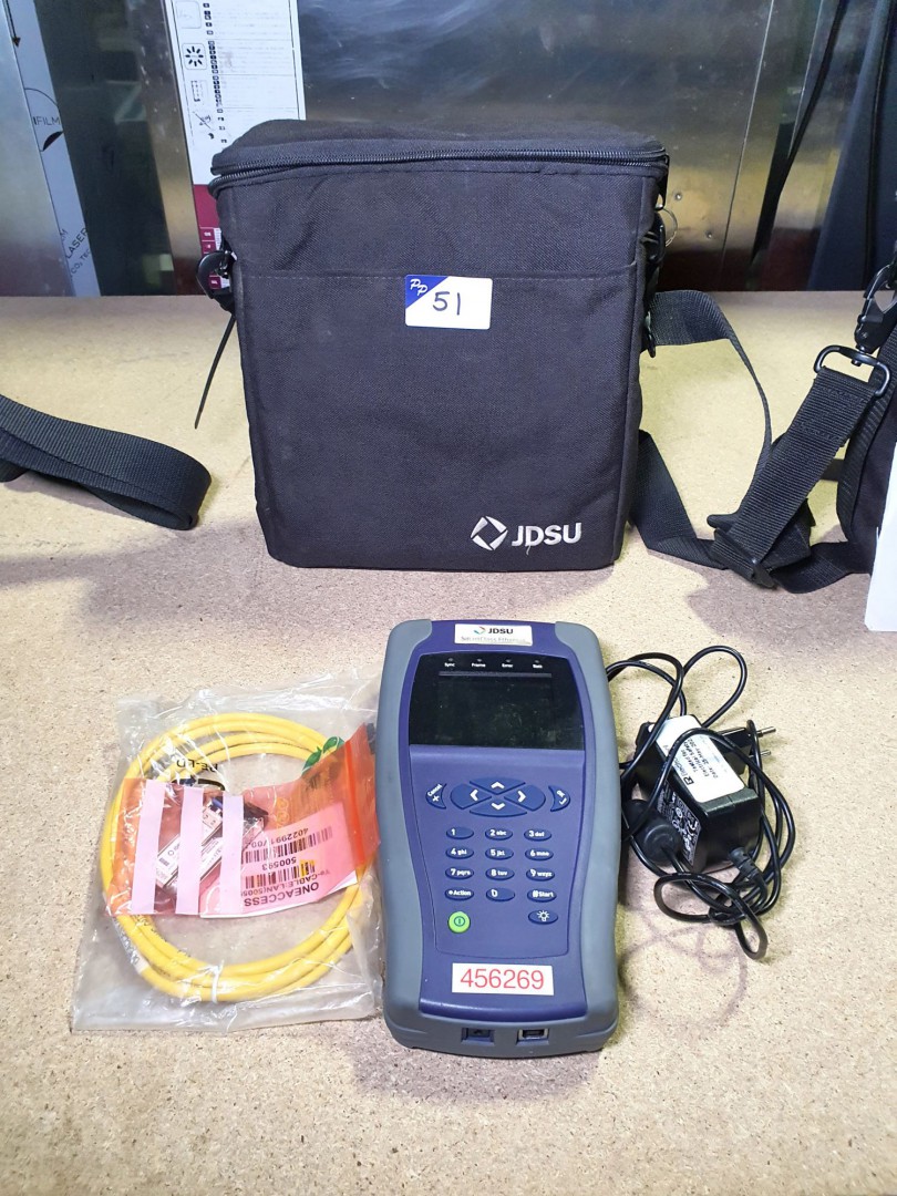 JDSU SmartClass ethernet tester in case