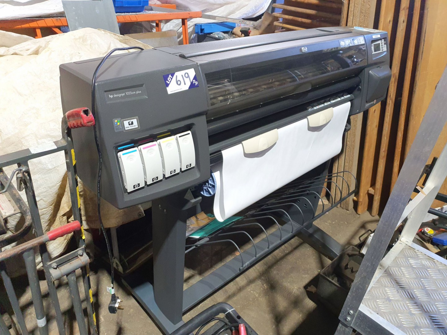 HP Design Jet 1055CM Plus large format printer