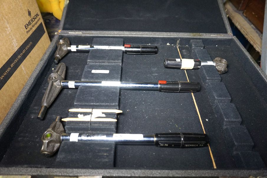 Technica AG jig bores in case (some missing) - Lot...