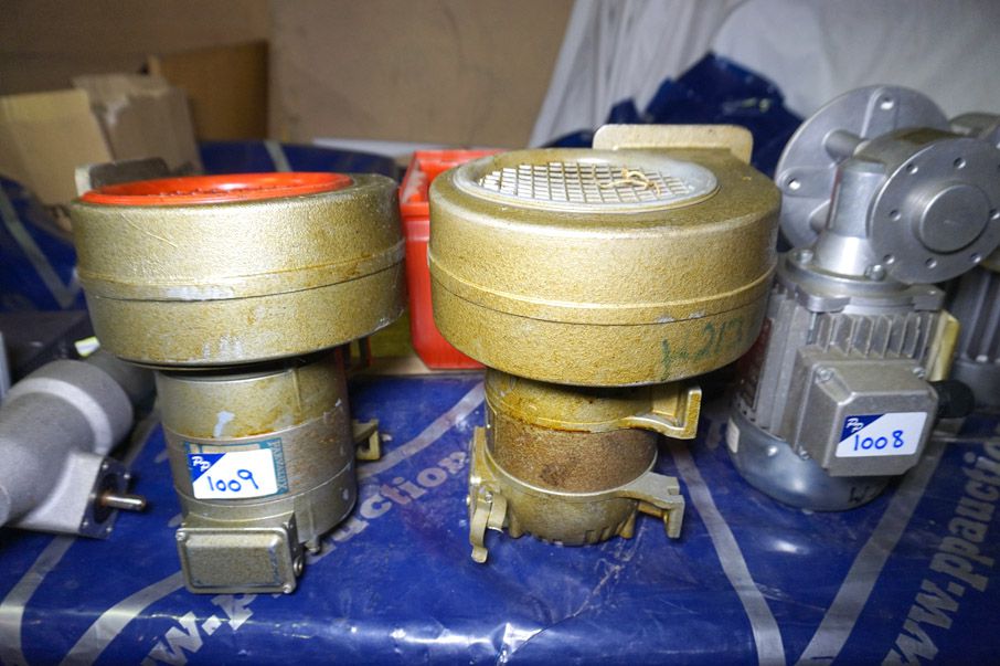 2x Parvalux electric fan motors - Lot Located at:...