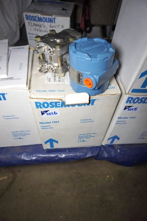 Rosemount 1151 smart analog pressure transmitter (...