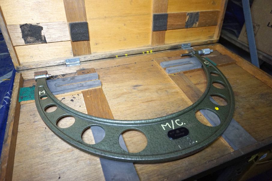 Mitutoyo micrometer in case, 16-17" - Lot Located...
