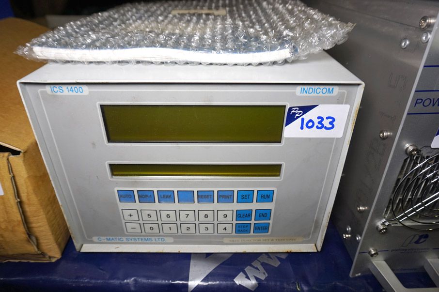 C-Matic system ICS1400 MK111 injector test unit -...