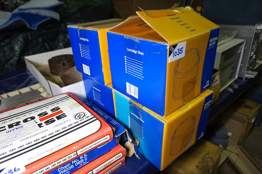 4x Nilfisk alto filters (boxed / unused) - Lot Loc...
