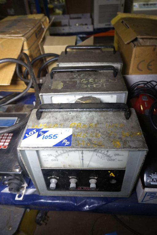 3x Sigma dialair meters - Lot Located at: PP Saler...