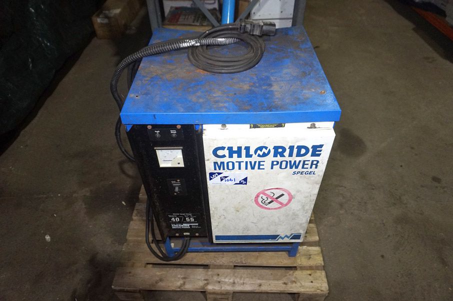 Chloride motive power electric battery charger, SI...
