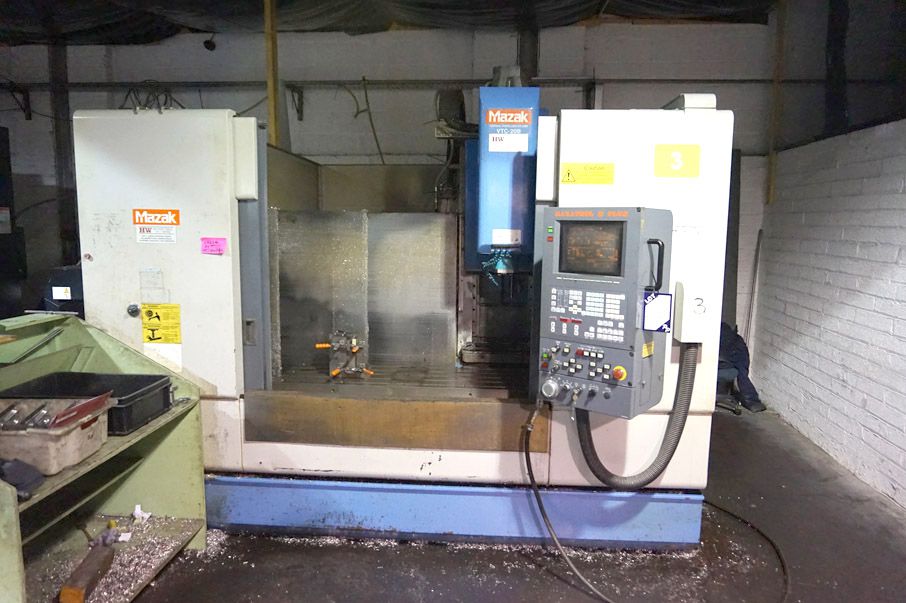 Mazak VTC-20B MX CNC VMC, Mazatrol M Plus control,...