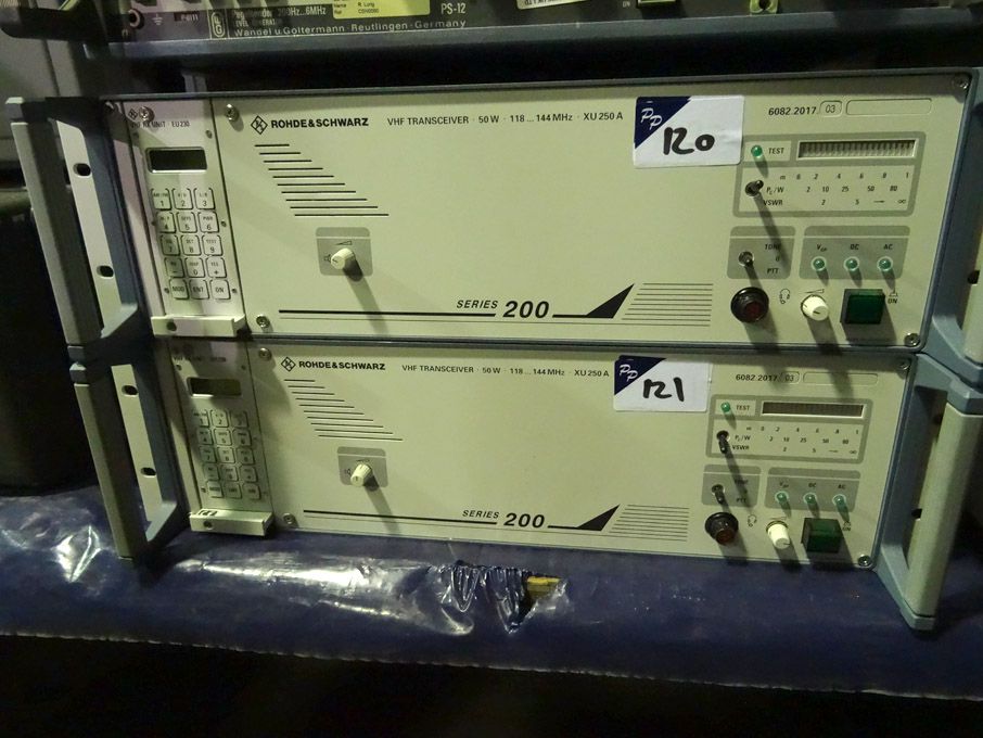 Rohde & Schwarz XU250A trans receiver - lot locate...