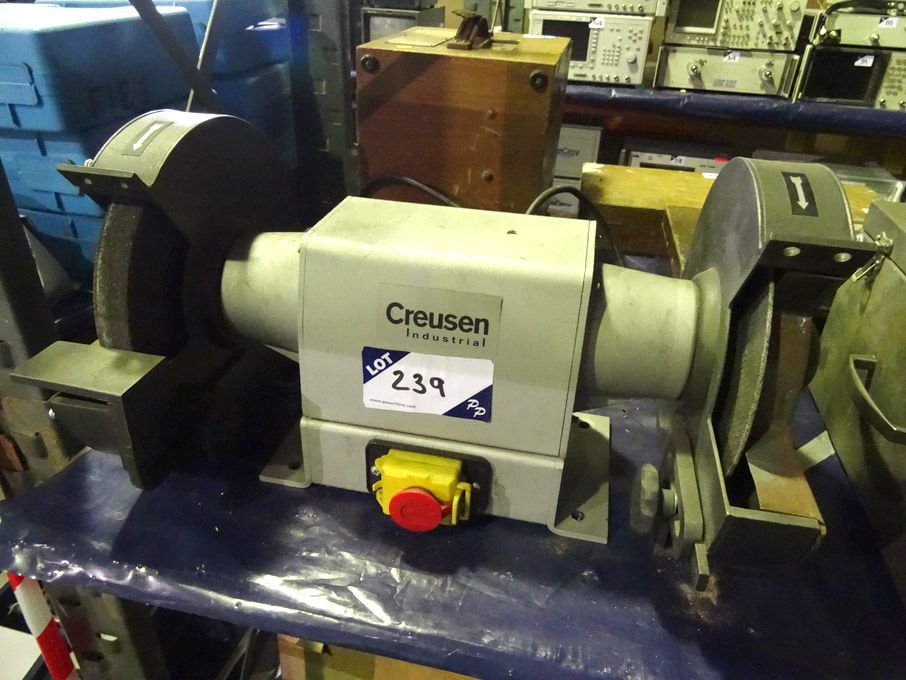 Creusen DS9250 10" double ended grinder / slitting...