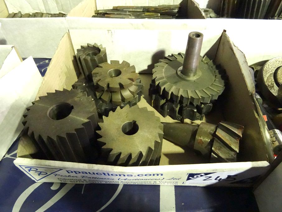 Qty HSS side & face milling cutters / slabs to 6"...