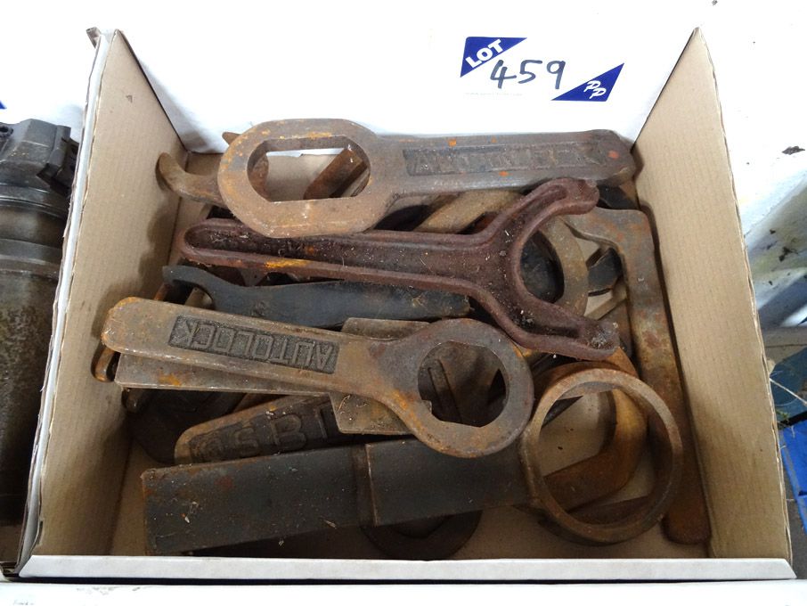 Qty various Clarkson etc spanners - lot located at...