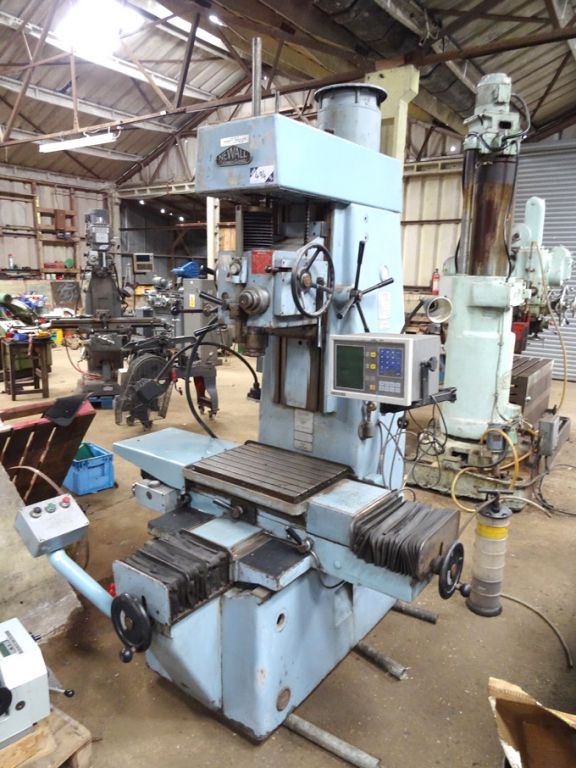 Newall 1520 tool room vertical jig borer, 66-3000r...