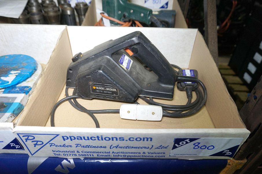 Black & Decker BD710 electric planer, 240v, 350W -...