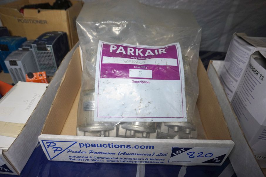 8x Parkair VFB20F suction filters (unused) - Lot L...