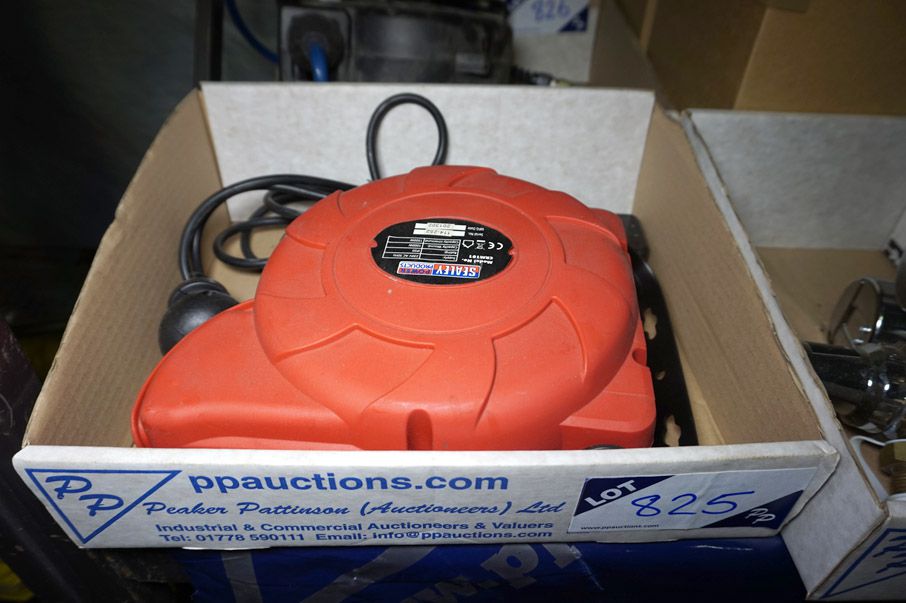 Sealey CRM101 retractable extension reel, 240v - L...