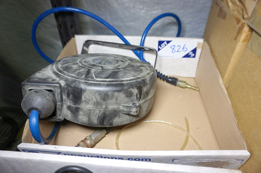 Steiner 314 retractable air hose reel - Lot Locate...