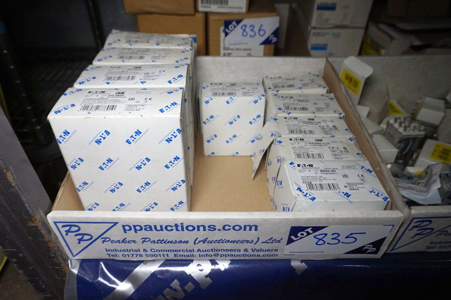 Qty various Eaton inc: DILM65, 50, 40 contactors,...