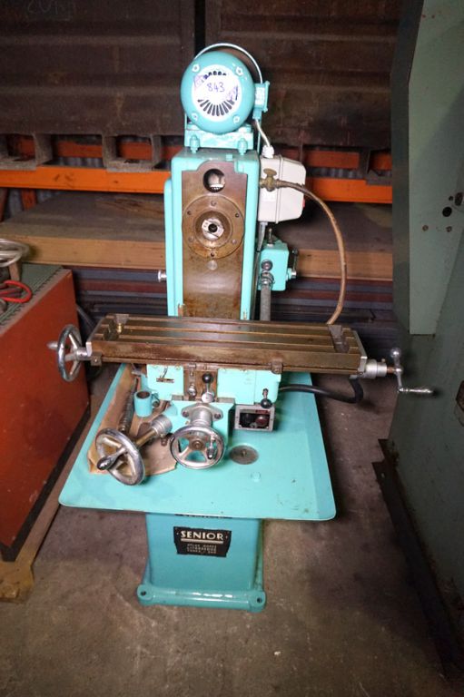 Senior horizontal milling machine, 640x155mm table...