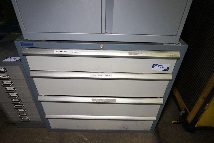 Welconstruct 4 drawer storage cupboard - Lot Locat...