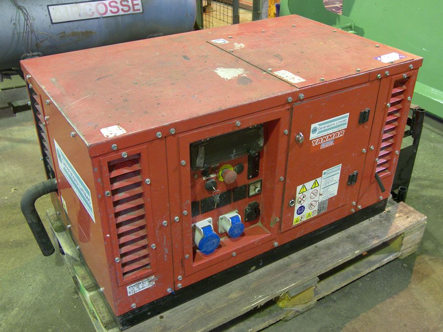 Yanmar Europower EPS5500DE super silenced diesel g...