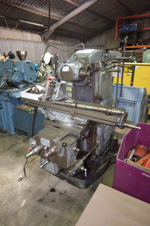 Parkson 2N universal milling machine, 51" x 11.1/2...