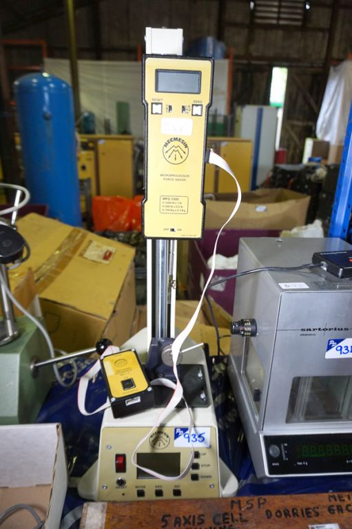 Mecmesin M1000EC microprocessor force gauge - Lot...