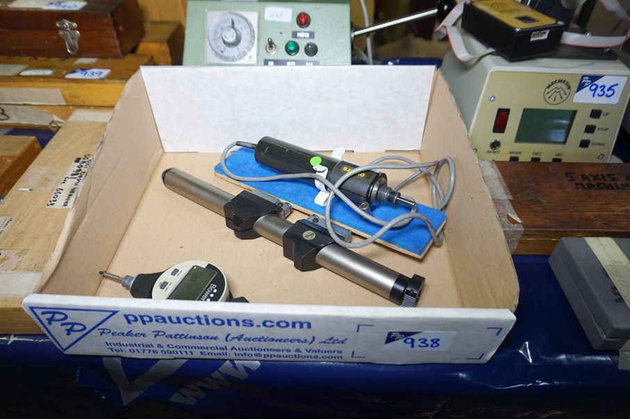 Bowers bore gauge probe, Bowers dial gauge etc - L...